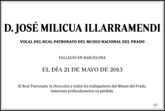 José Milicua Illarramendi